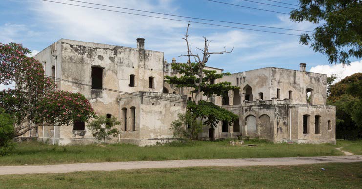 Dar Es Salaam Tanzania Mabaki ya Soko la Watumwa Bagamoyo
