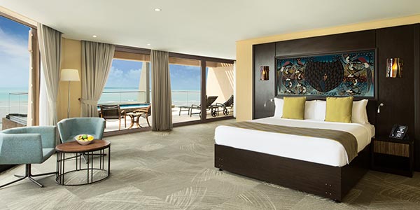 Vyumba vya Upenu wa Kitanzania. Ramada Resort Dar Es Salaam